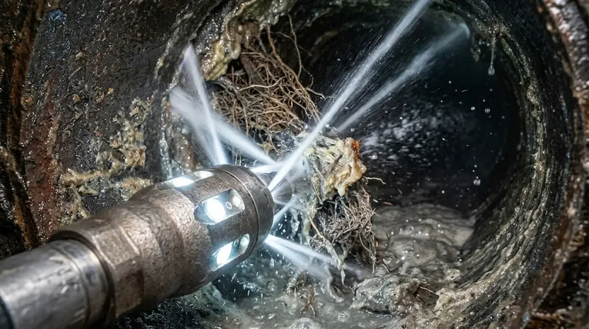 4,000 PSI High Pressure Hydro Jetting Nozzle Scouring Pipe